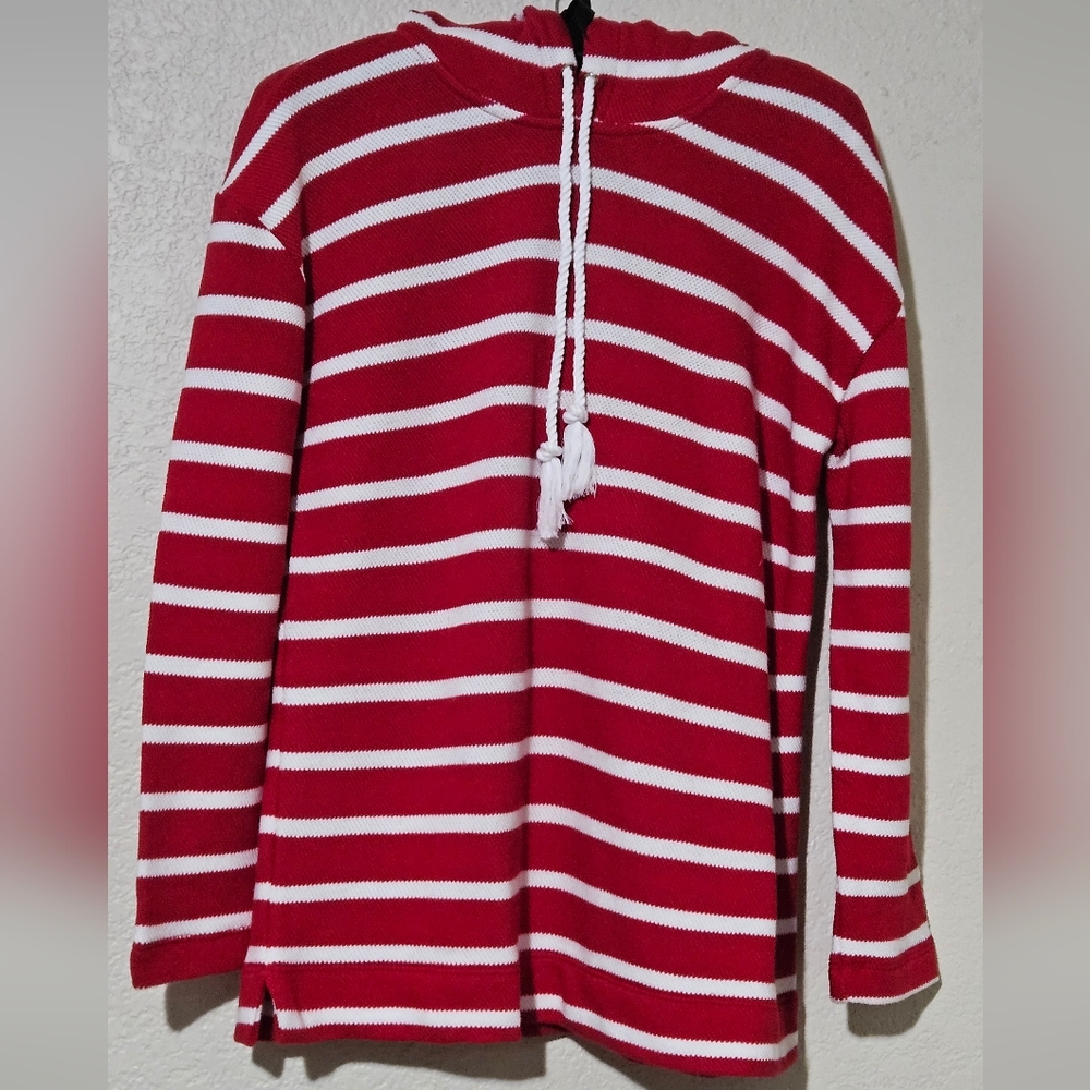Talbots 100% Cotton Beach Terry Hoodie - Picture 3 of 5